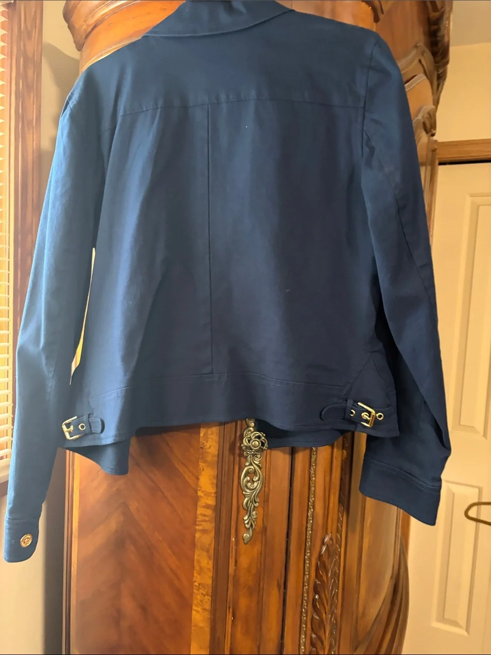 Ralph Lauren Navy Blazer with Gold Buttons